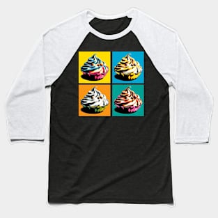 Pop île flottante Art - French Cuisine Culinary Baseball T-Shirt